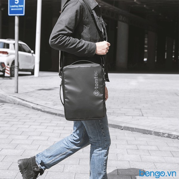 Túi chống sốc dành cho MacBook/Laptop 15&quot; Tomtoc (USA) Premium Urban Shoulder Bags - H14-E02D