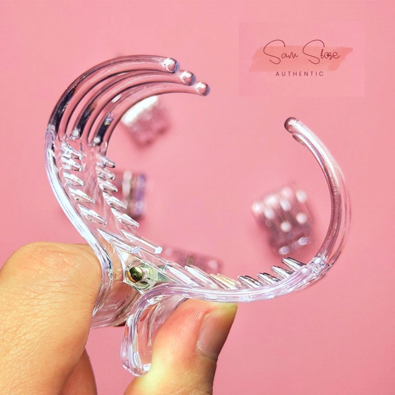 Kẹp tóc càng cua 3 răng 5 răng tạo xoăn nhẹ phong cách Hàn Quốc