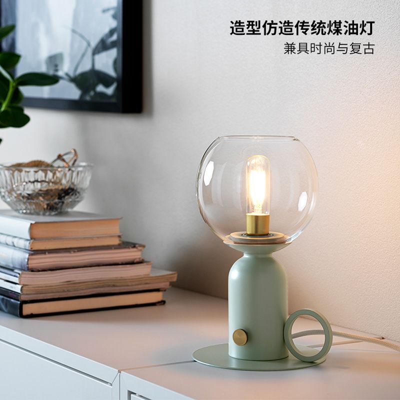 Đèn bàn IKEA ASKMULLER phong cách Bắc Âu tối giản, hiện đại