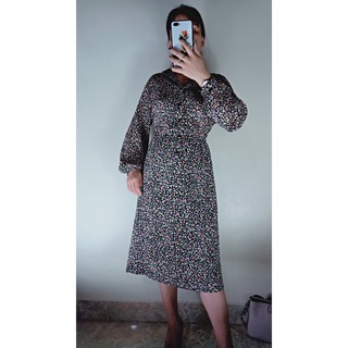 Đầm vintage hoa nhí
