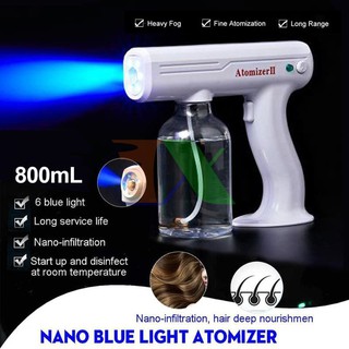 Máy khử khuẩn Nano cầm tay Atomizer, Súng phun khử trùng diệt khuẩn tia UV cao cấp, an toàn
