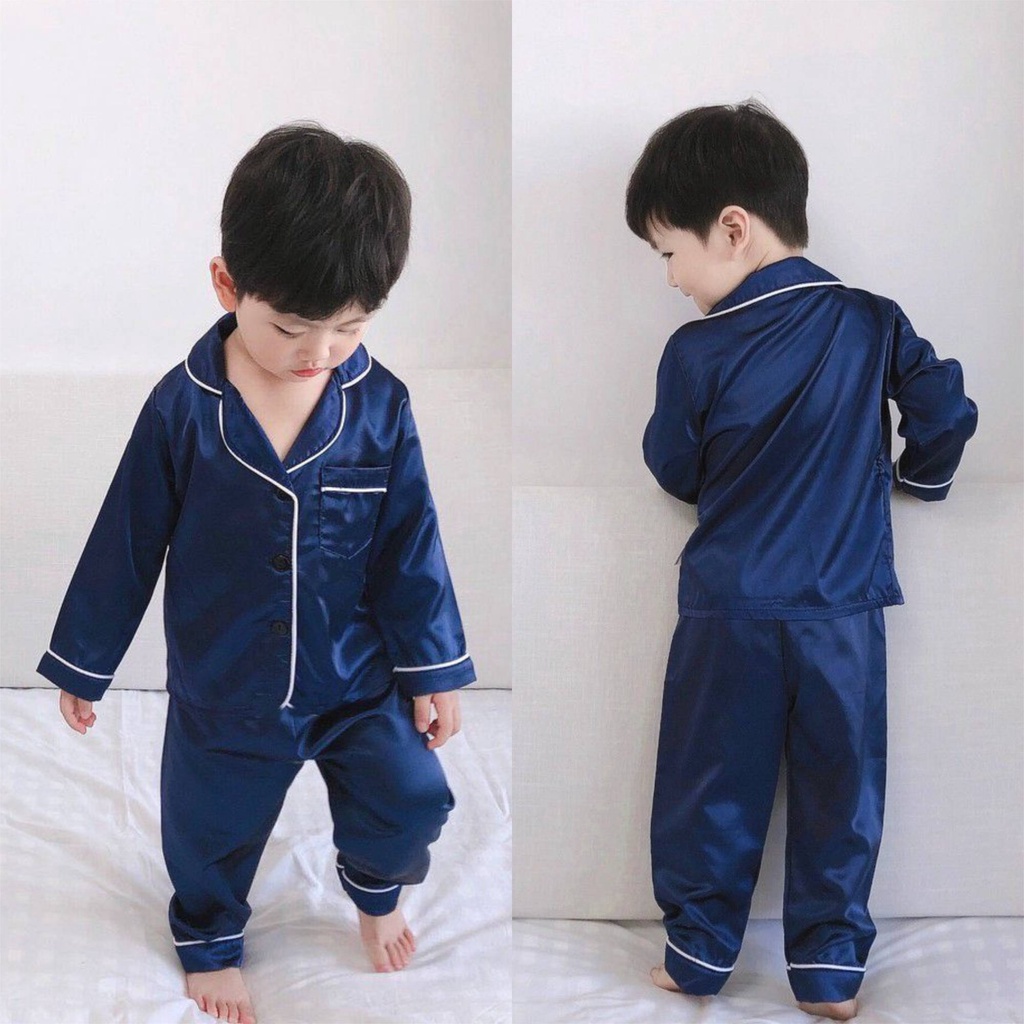 (8-20kg) Đồ bộ bé trai và đồ bộ bé gái QATE772 TB279 - bộ quần áo Pijama trẻ em TB71