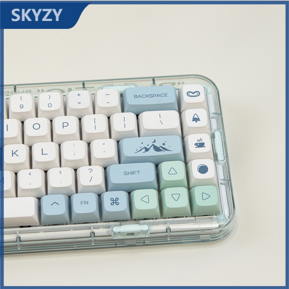 Snow Mountain Keycap XDA Cấu hình Iceberg 134 Phím PBT DYE SUB Bàn phím cơ học Keycaps