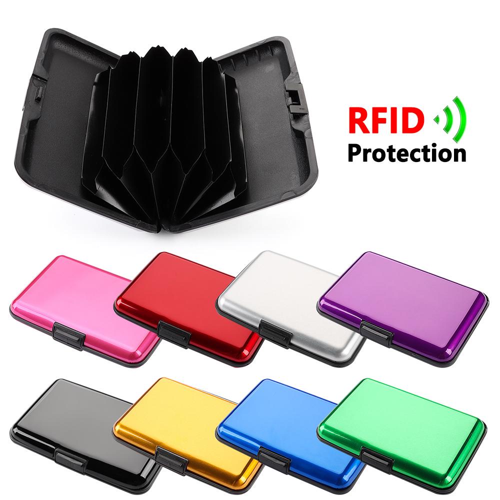 Ví Đựng Thẻ Tín Dụng RFID Bằng Nhôm Chống Nước Chống Trộm KENT1