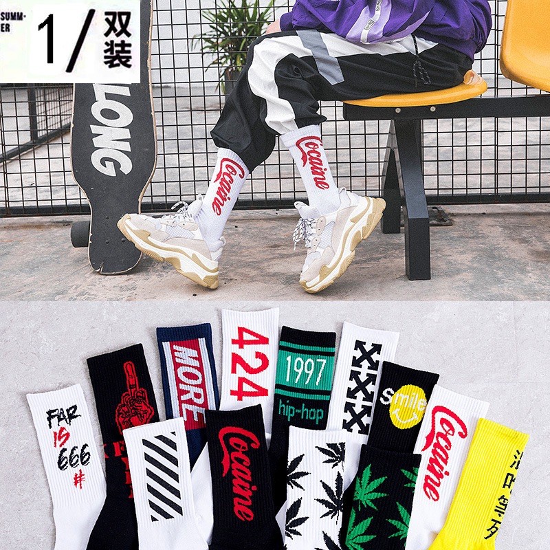 Tất dài ulzzang nam nữ unisex