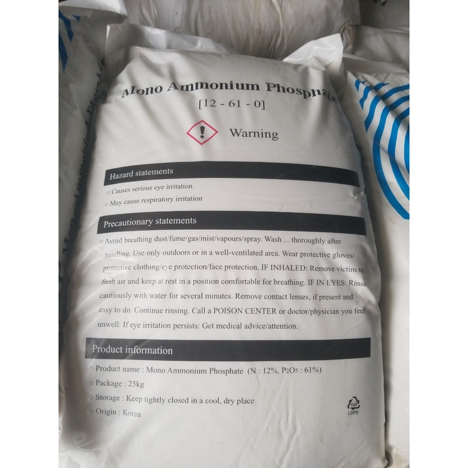 500g MAP Hàn Quốc 12-61 Siêu lân, Siêu thúc bật mầm hoa, ra hoa đồng loạt, Siêu kích thích ra rễ, Siêu Lân