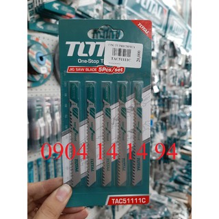 Bộ Lưỡi Cưa Lọng Gỗ 5 Chi Tiết Total TAC51111C