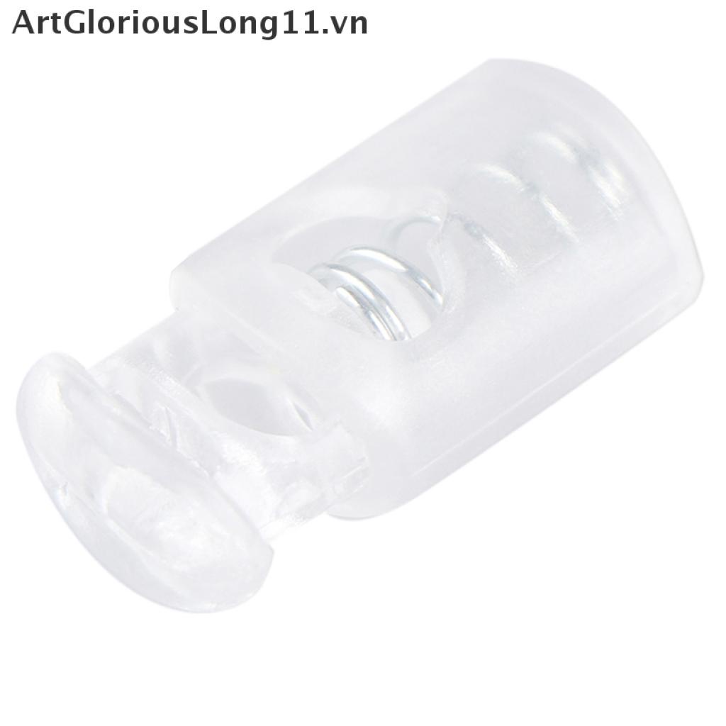 Set 10 Đầu Khóa Dây Giày DIY Bằng Nhựa Tiện Lợi