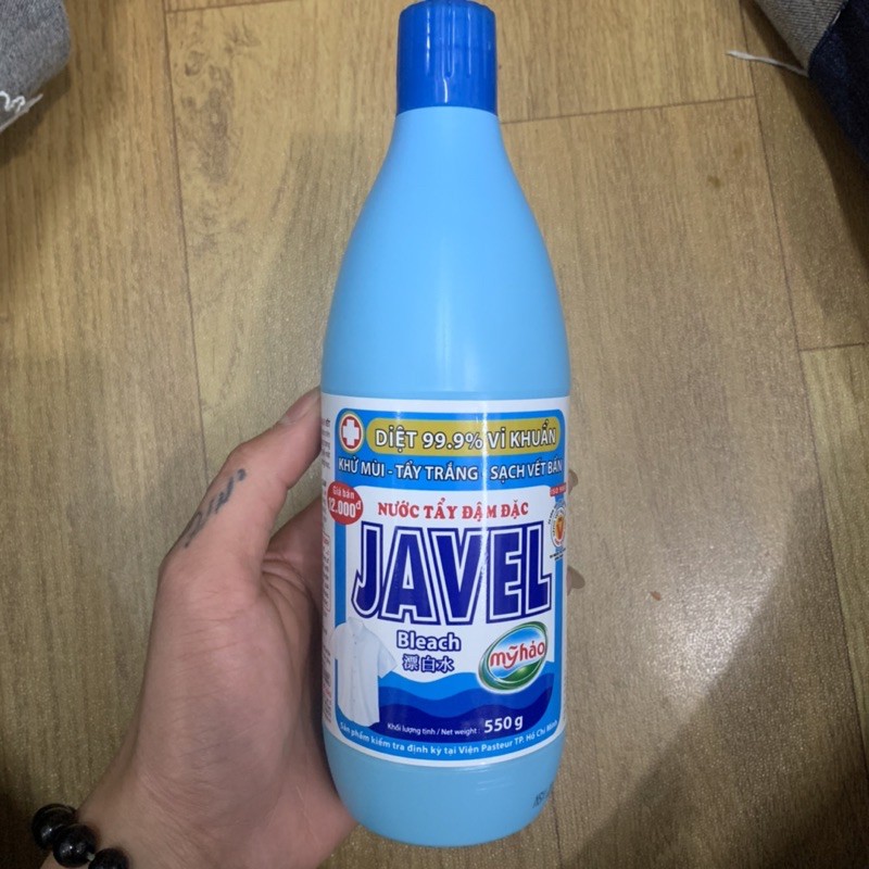 Nước tẩy quần áo Javel 550g