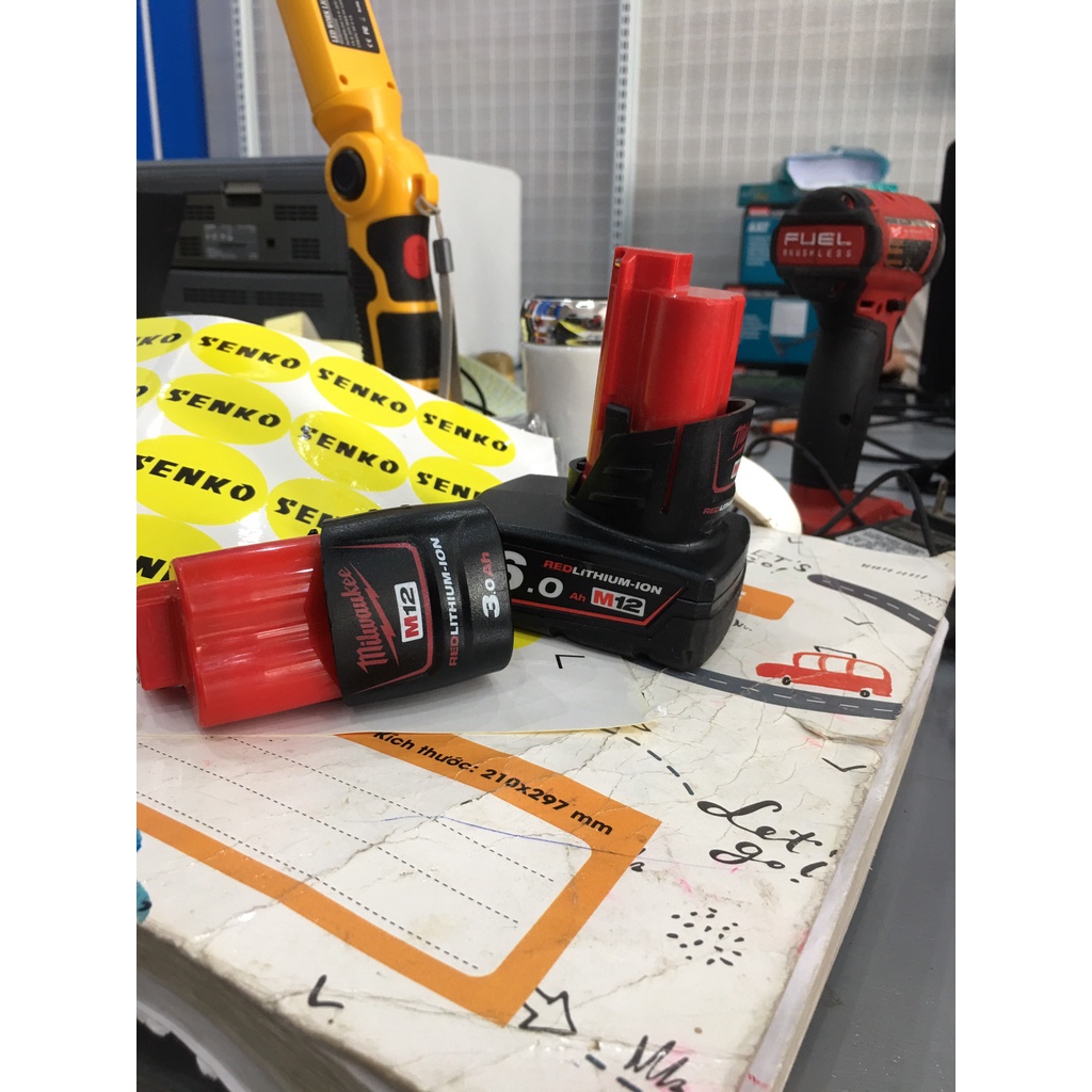 Vỏ Mạch Zin Milwaukee 3a và 6a