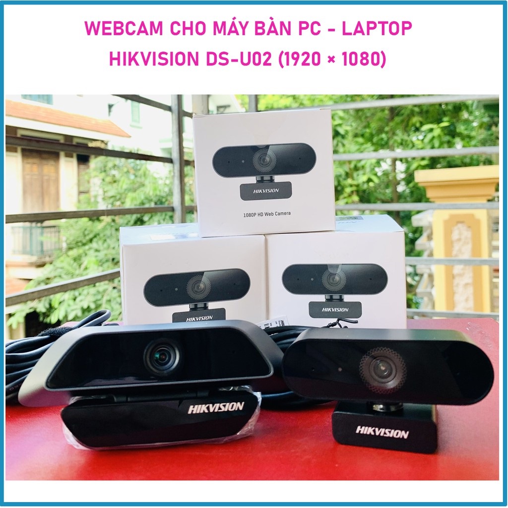 Webcam Máy Tính HIKVISION DS-U02,DS-U12 Chuyên Dụng Cho Livestream, Học Và Làm Việc Online Siêu Rõ Nét