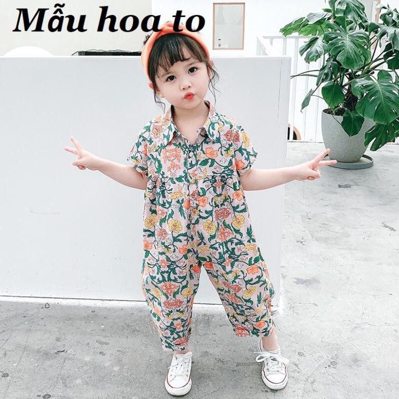 Bộ Jum hoa(áo liền quần) cho bé gái