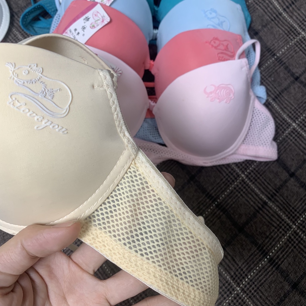 Áo lót học sinh cho bé, cài trước mút mỏng 0,5cm, áo trắng cho học sinh [Siêu Sale] [Ảnh thật] [Chính hãng]