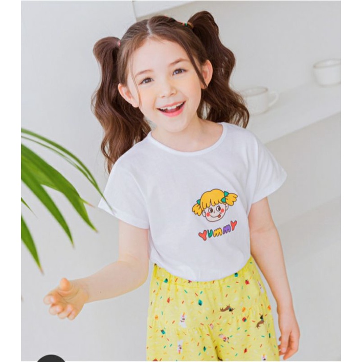 Sz 130- Áo cộc tay cotton Lilipurri VN xuất Hàn