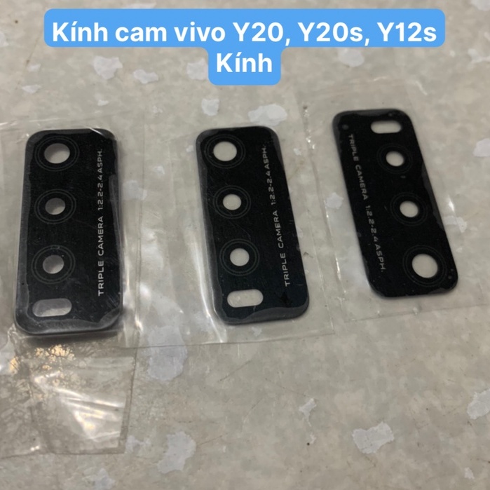 Cụm kính camera vivo Y20 / Y20s / Y12s / kính cam rời