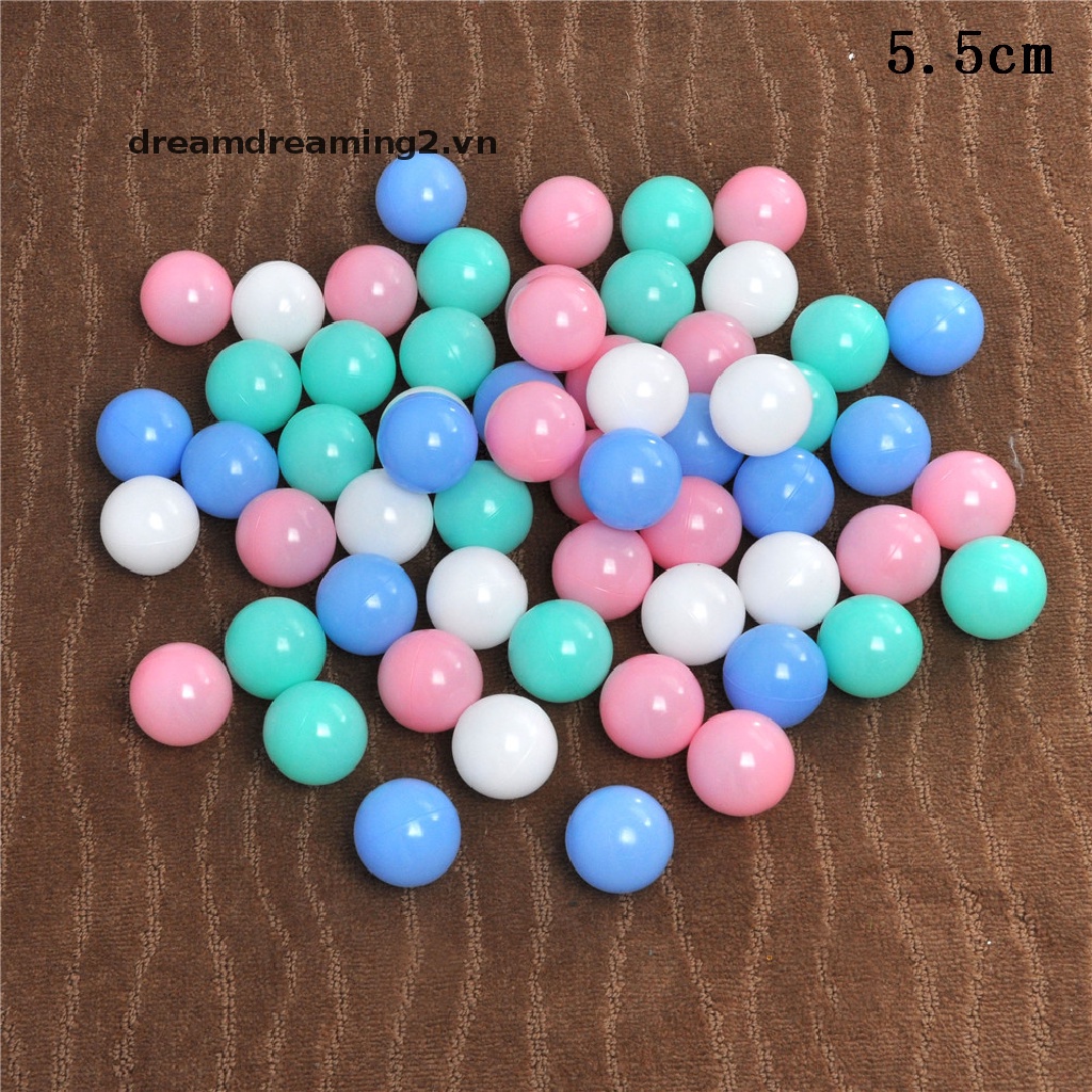 Bộ 20 Quả Bóng Mềm Kích Thước 5.5 / 7cm Cho Bé Chơi