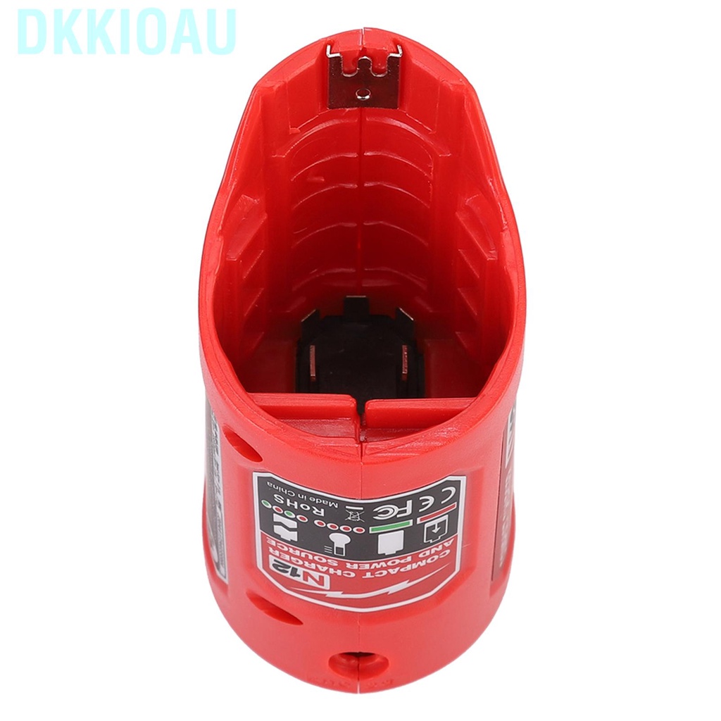 Dkkioau Portable USB Battery Charger and Power Source Fit for Milwaukee 48-59-1201 M12
