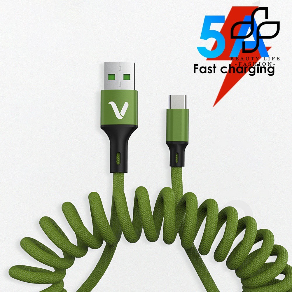 Dây Cáp Sạc Nhanh 5a Micro Usb Type-C Chất Lượng Cao