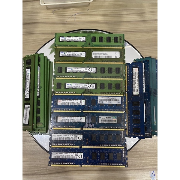 Ram PC Ddr3 4Gb bus 1333 10600U, 1600 12800U, 1600 Pc3L Ram máy tính bàn