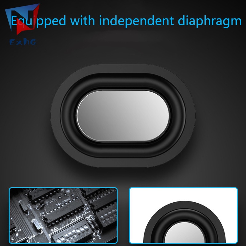 Loa Bluetooth Không Dây Mini Hình Tròn Có Đèn LED Cảm Ứng Rảnh Tay