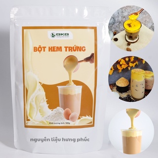 Bột kem trứng BKB 500gram cho trà sữa - làm kem trứng dừa nướng