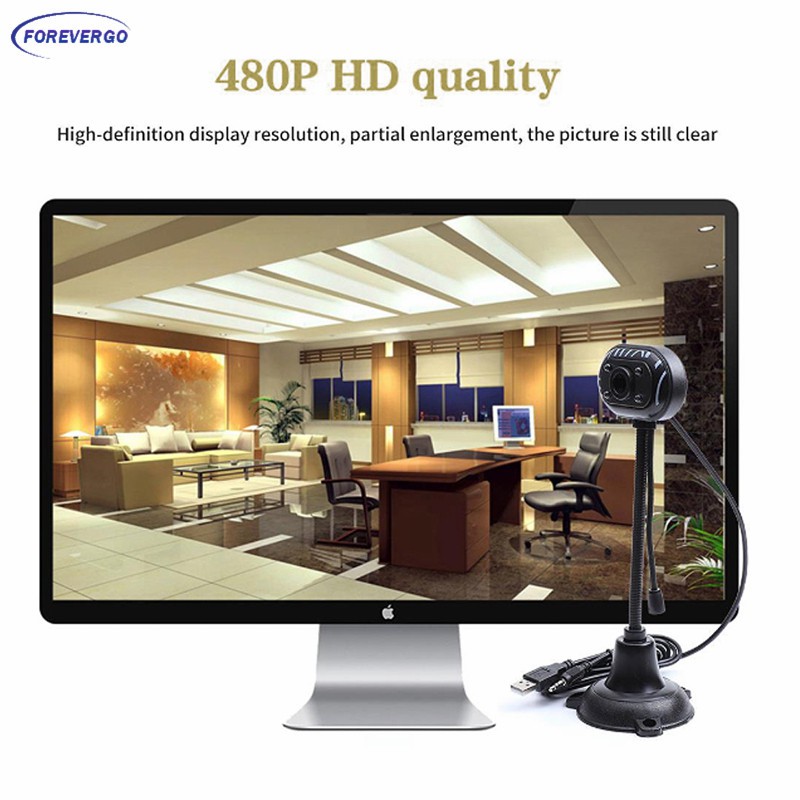 Webcam Cho Máy Tính Để Bàn 480p