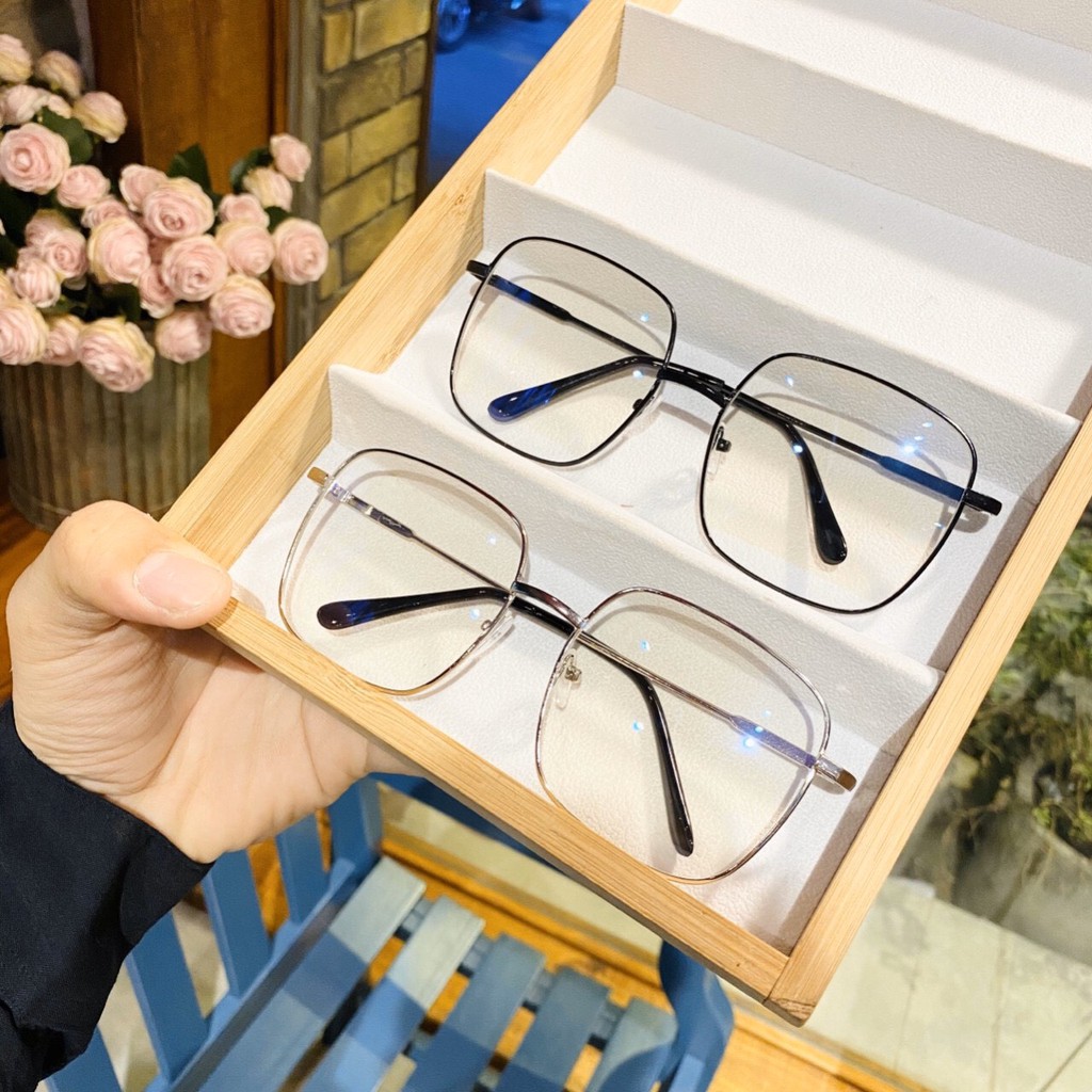 [SIÊU HOT] MẮT KÍNH GIẢ CẬN FORM VUÔNG HÀN QUỐC V02 QUÁ ĐẸP MỚI VỀ | BigBuy360 - bigbuy360.vn