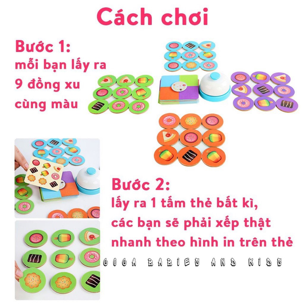 Đồ chơi cho bé thông minh - Trò chơi xếp hình logic