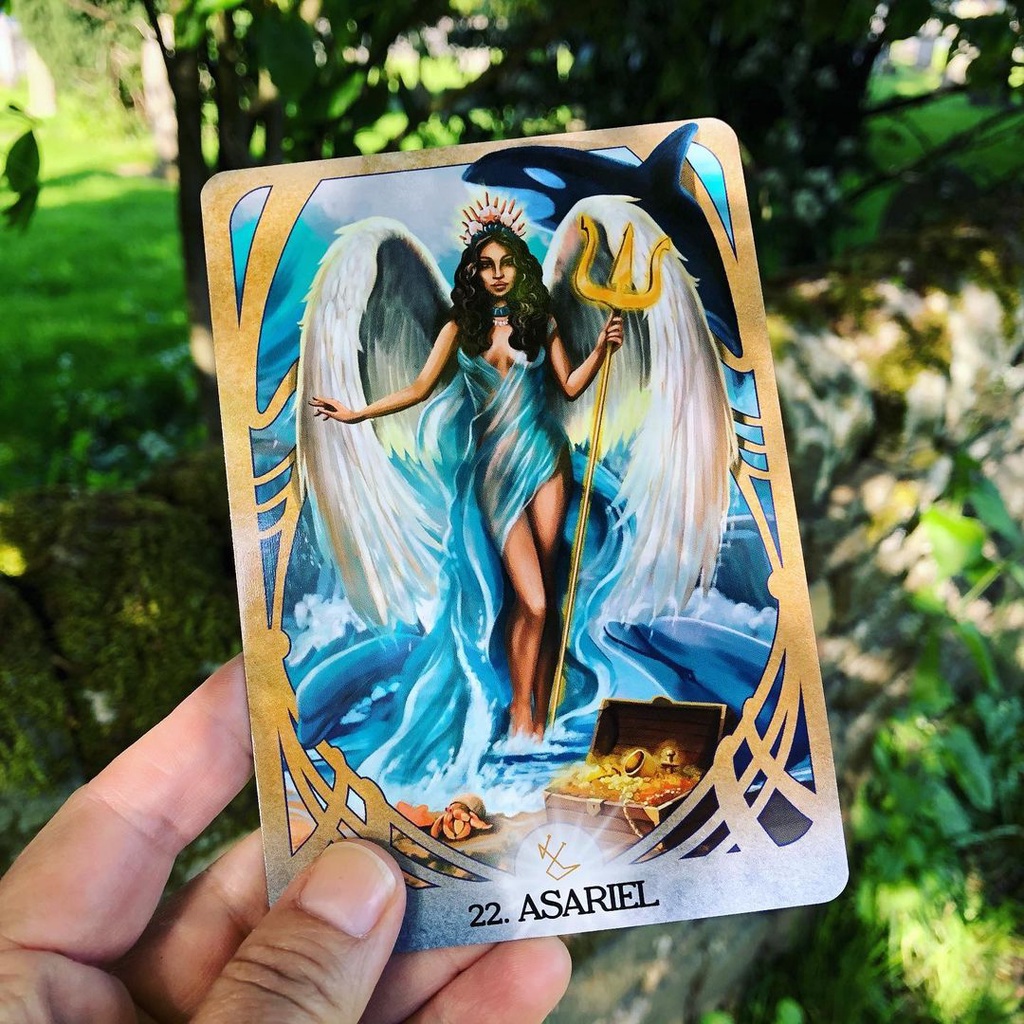 Bộ Bài Archangel Fire Oracle (Mystic House Tarot Shop) - Bài Gốc Authentic Chính Hãng 100%