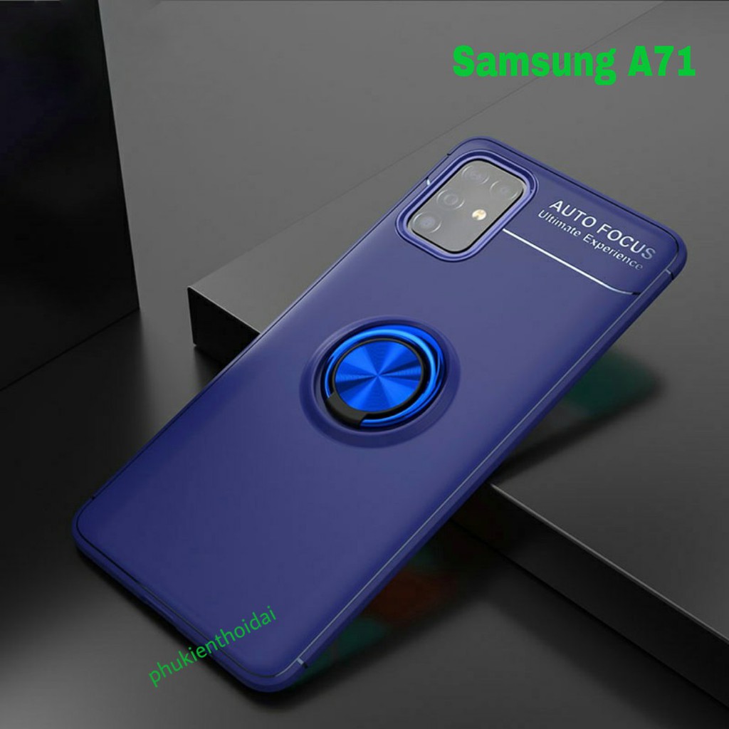 Ốp lưng Samsung A71 FREESHIP Từ 50k chống sốc giá đỡ kiêm nhẫn Ô tô hiệu Auto Focus cao cấp