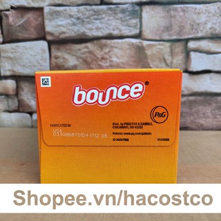 Giấy thơm quần áo Bounce 160 tờ