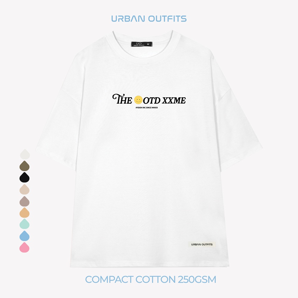 Áo Thun Tay Lỡ Form Rộng URBAN OUTFITS ATO142 Local Brand In Hình ver 2.0 Chất Vải 100% Compact Cotton 250GSM