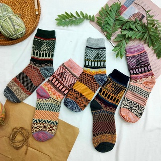 Set tất thổ cẩm thuyền buồm (5 đôi)
