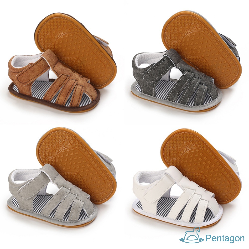 Xăng đan Da PU Chống Trượt Thời Trang Mùa Hè Cho Bé