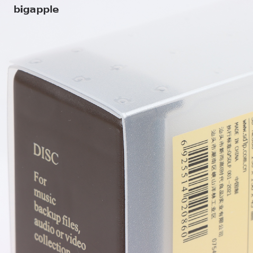 bigapple 24 Disc CD DVD Organizer Holder Storage Case Hard Album Capacity Box Portable RDG