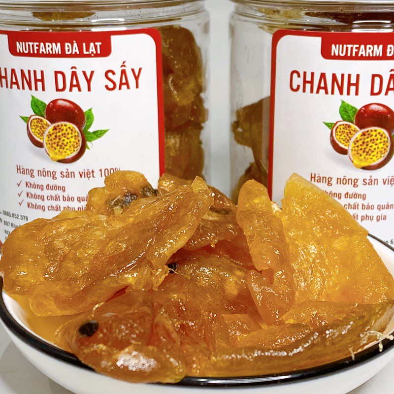 [GHIỀN ĐÀ LẠT] 400GR CHANH DÂY SẤY CHUA NGỌT KHÔNG ĐƯỜNG | ĐẶC SẢN ĐÀ LẠT