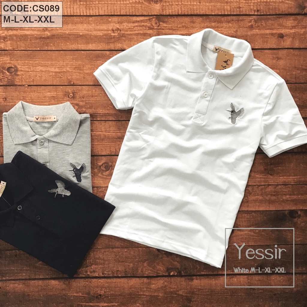 Áo thun polo nam cá sấu  có cổ bẻ Nexx&amp;Dee sọc ngang trẻ trung PL05