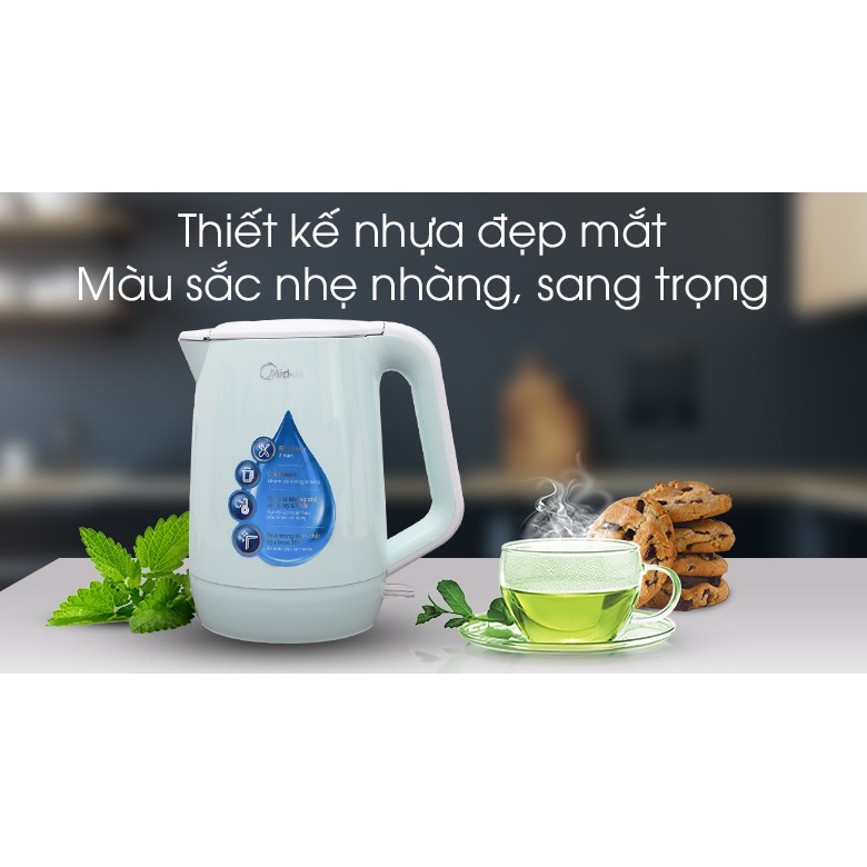 Bình siêu tốc Midea 1.7 lít MK-17DC