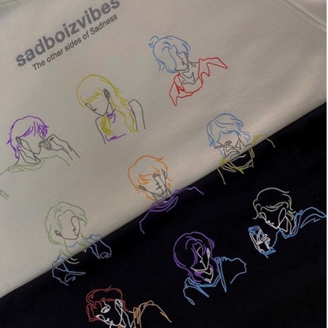 Áo Thun SADBOYZ Full Tag Vải TEE SADBOIZVIBES TOSS 6N Tay Lỡ Form Rộng Nam Nữ Unisex - DIONS Store