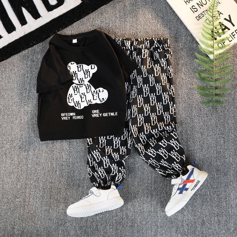 Set Áo Quần Thể Thao Thời Trang Cho Bé Gái Từ 1-10 Tuổi