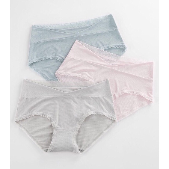 Quần Lót Bầu Nữ Đúc Su thun lạnh thông hơi cao cấp không đường may mềm mại kháng khuẩn QL9911