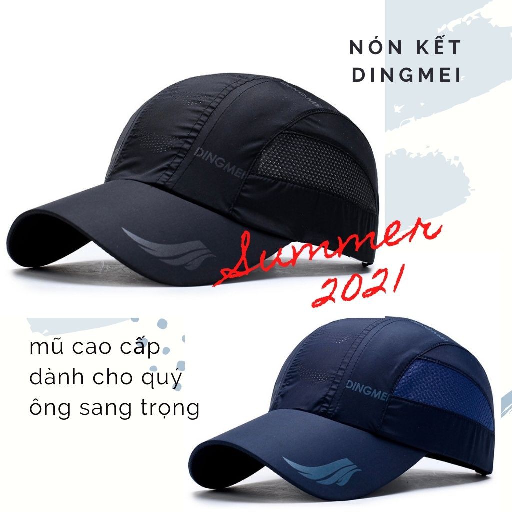 Mũ Thể Thao Tennis Nam Nữ Thời Trang Trẻ Rẻ Đẹp DingWei