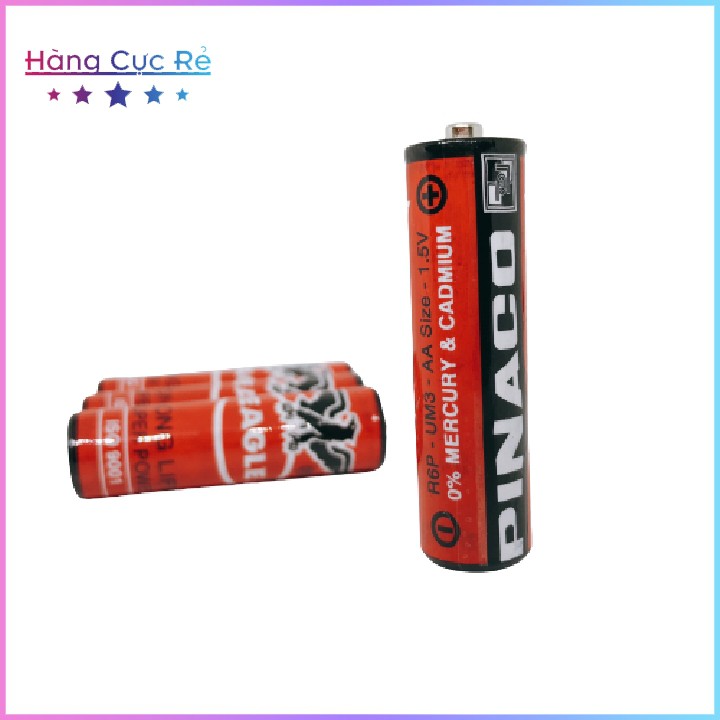 Bộ 2 Viên Pin AA(2A) 1.5V 🚀FREESHIP🚀 Pin tiểu con ó Pinaco màu đỏ cho máy ảnh, remote tivi, máy tính - Shop Hàng Cực Rẻ