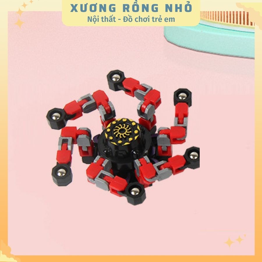 Con quay Spinner 6 chân biến hình, robot thông minh thỏa sức sáng tạo cho bé - Xương Rồng Nhỏ