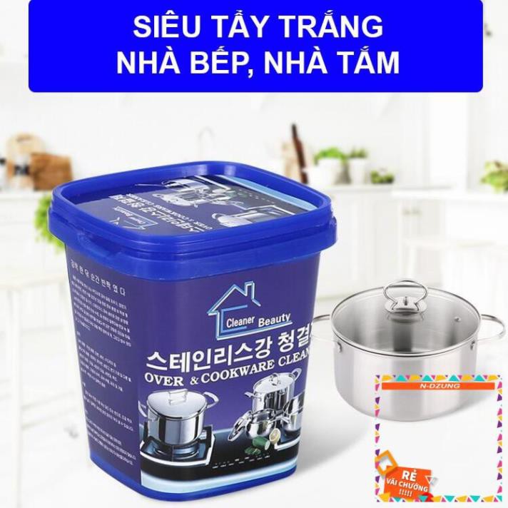 [SIÊU TẨY TRẮNG] Vệ Sinh Nhà Bếp, Nhà Vệ Sinh, Gạch Men, Đồ Gia Dụng - Tẩy Trắng Xoong, Nồi, Vòi Rửa - KOREA - MILOZA