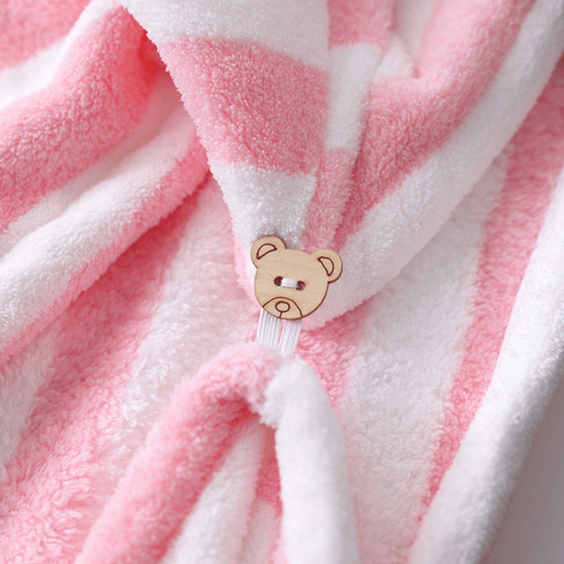 Mũ Trùm Đầu Làm Khô Tóc Siêu Thấm Hút Nhanh Khô Tiện Dụng