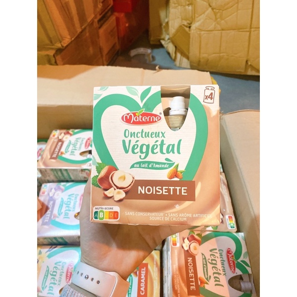 Váng Sữa Hạnh Nhân Materne Cho Bé Dị Ứng Đạm Bò Từ 10m.