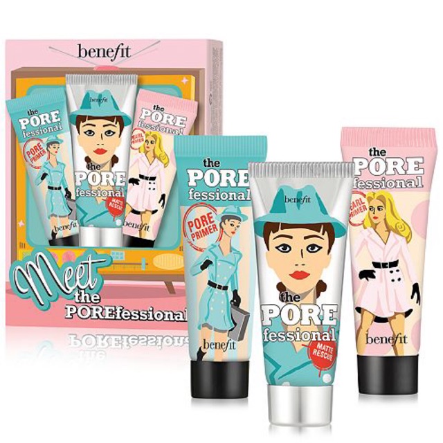 💖 Set Kem lót Benefit Meet The POREfessional mini 💖