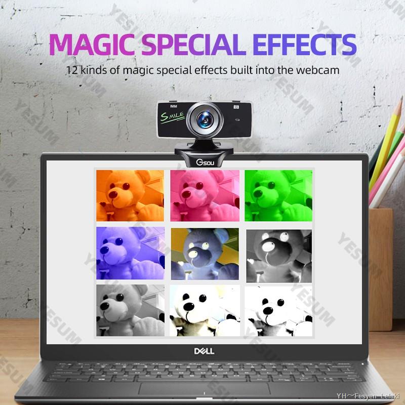 Webcam HD USB Mini có micro 24H SHIPS cho máy tính | BigBuy360 - bigbuy360.vn