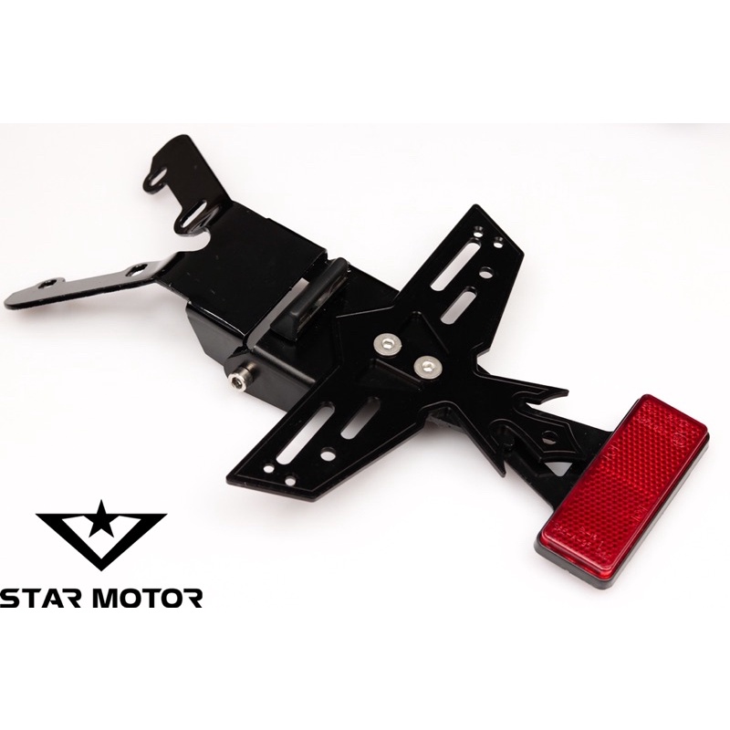 Pass  bát biển số nhôm CNC tăng chỉnh mẫu cánh chim dành cho Exciter - Winner - R15v3